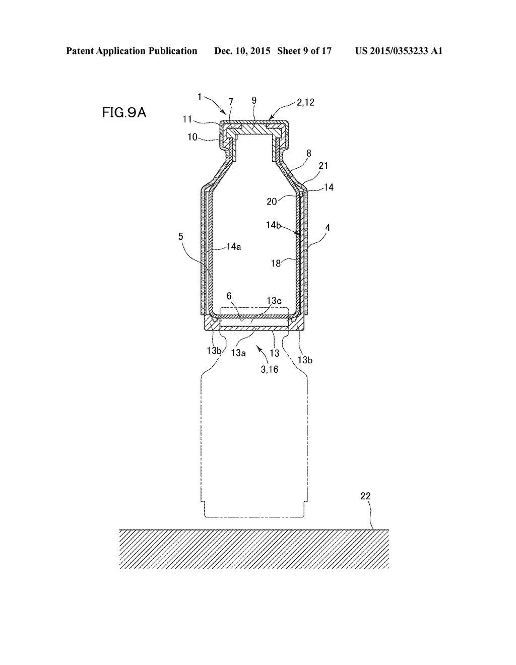 BOTTLE CONTAINER WITH BOTTLE BREAKAGE-PREVENTING FUNCTION - diagram, schematic, and image 10