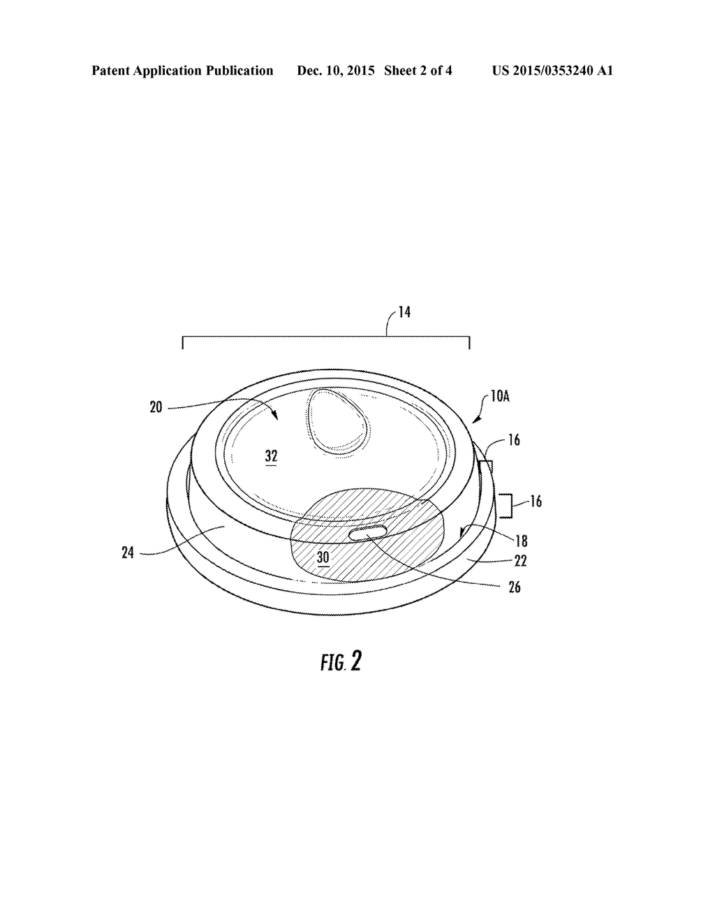 BEVERAGE CUP LID - diagram, schematic, and image 03