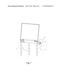 DISPENSING PAINT CAN LID AND STAND COMBINATION diagram and image