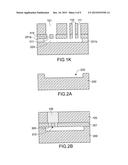 METHOD FOR MAKING SUSPENDED ELEMENTS WITH DIFFERENT THICKNESSES FOR A MEMS     AND NEMS STRUCTURE diagram and image