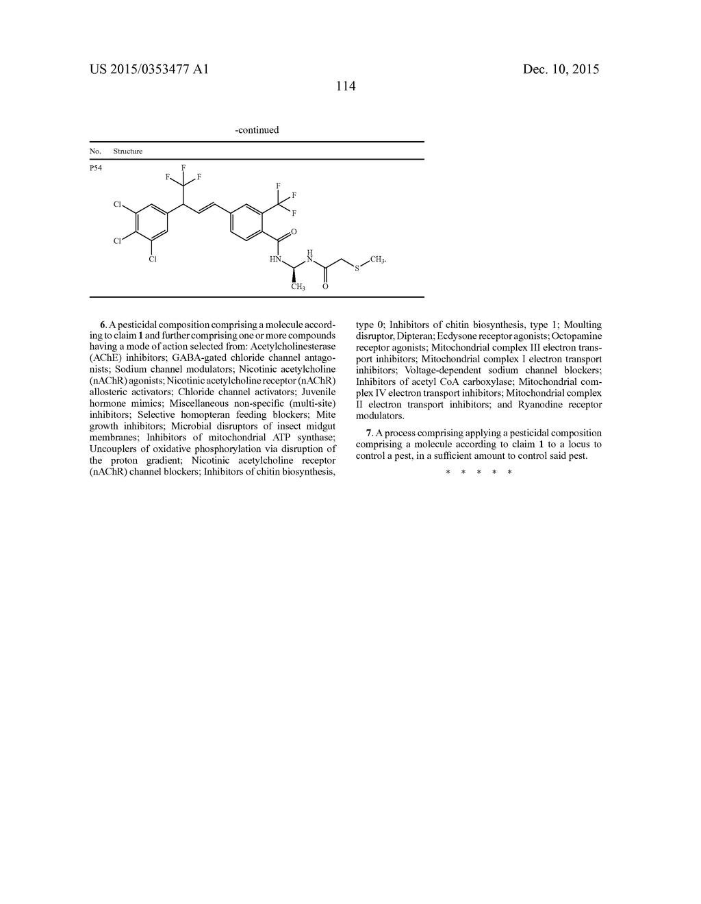 PESTICIDAL COMPOSITIONS AND PROCESSES RELATED THERETO - diagram, schematic, and image 115