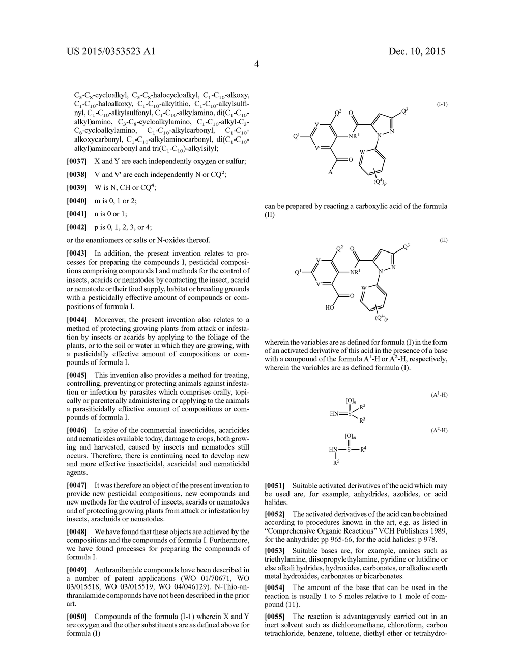 N-Thio-anthranilamid compounds and their use as pesticides - diagram, schematic, and image 05