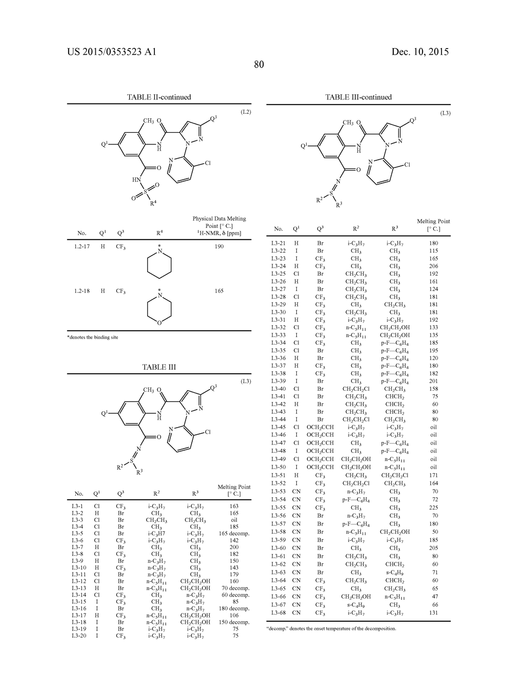 N-Thio-anthranilamid compounds and their use as pesticides - diagram, schematic, and image 81