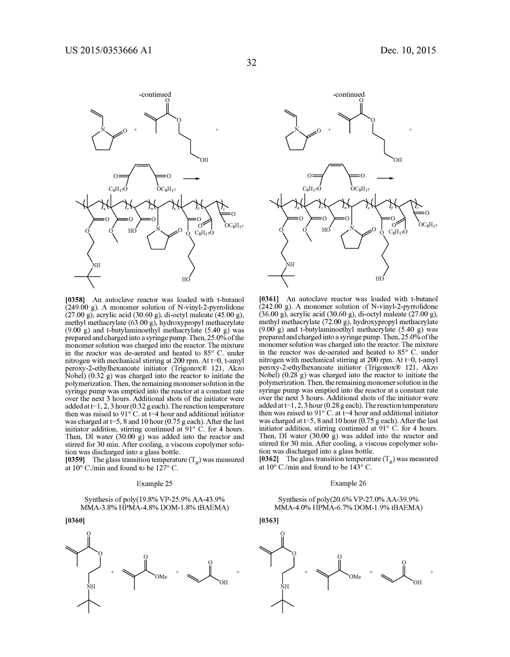 POLYMERS POLYMERIZED FROM AT LEAST FOUR MONOMERS, AND COMPOSITIONS AND     USES THEREOF - diagram, schematic, and image 33