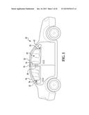 SIDE CURTAIN AIRBAG AND METHOD AND APPARATUS FOR MANUFACTURING A SIDE     CURTAIN AIRBAG diagram and image