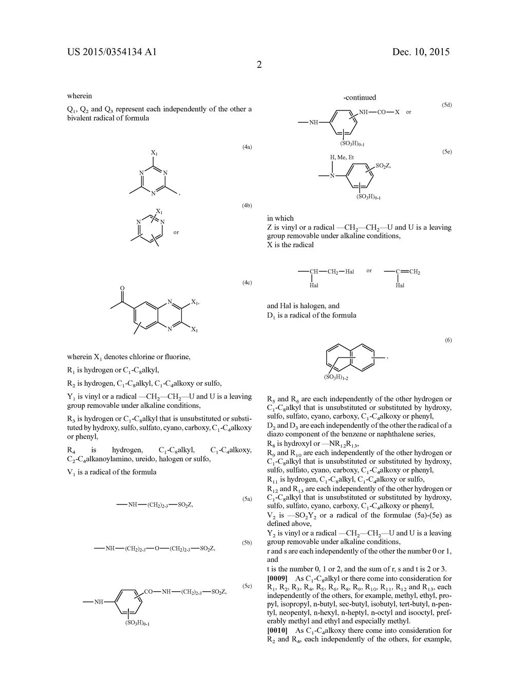 Mixtures of Reactive Dyes and Their Use in a Method of Di- or Trichromatic     Dyeing or Printing - diagram, schematic, and image 03