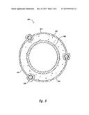 EARTH RETAINING SYSTEM SUCH AS A SHEET PILE WALL WITH INTEGRAL SOIL     ANCHORS diagram and image