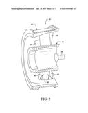 EXHAUST FRAME COOLING VIA STRUT COOLING PASSAGES diagram and image