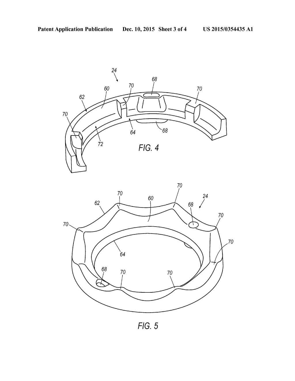 PISTON CROWN COOLING GALLERY INSERT - diagram, schematic, and image 04