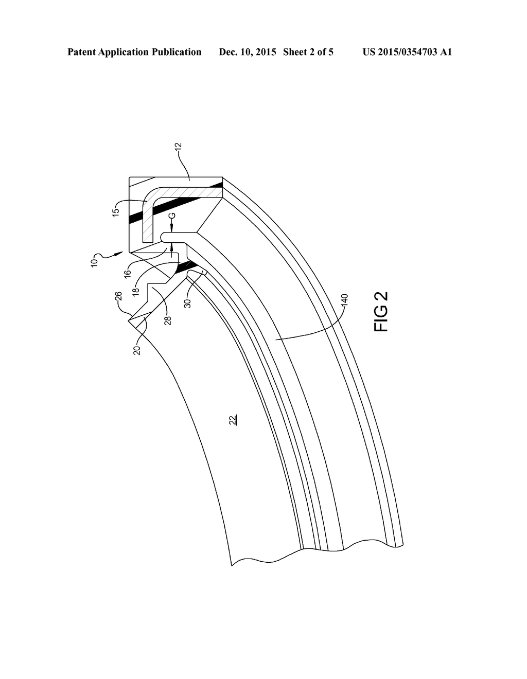 LIP SEAL WITH INVERSION PREVENTION FEATURE - diagram, schematic, and image 03