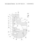 System for the Contactless Sealing of a Rotatably Mounted Shaft with     Respect to a Housing, and Gear Unit diagram and image