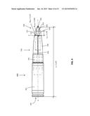 EXPANDING SUBSONIC PROJECTILE AND CARTRIDGE UTILIZING SAME diagram and image