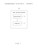 TRAVEL TIME PREDICTION METHOD AND TRAVEL TIME PREDICTION DEVICE diagram and image