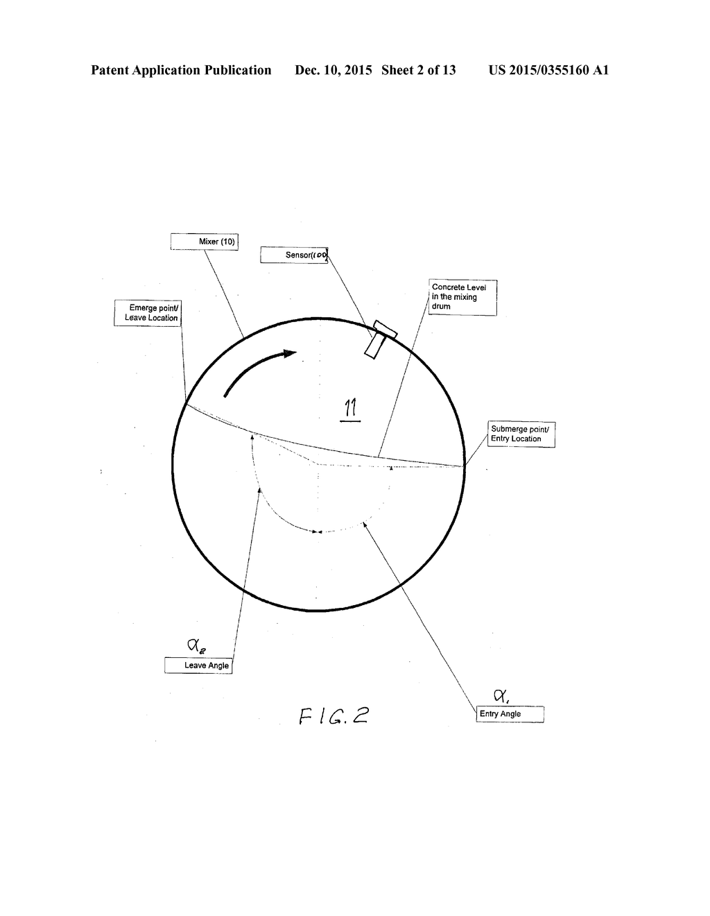 CONCRETE MIXTURE MEASUREMENT SENSOR, SYSTEM AND METHOD - diagram, schematic, and image 03