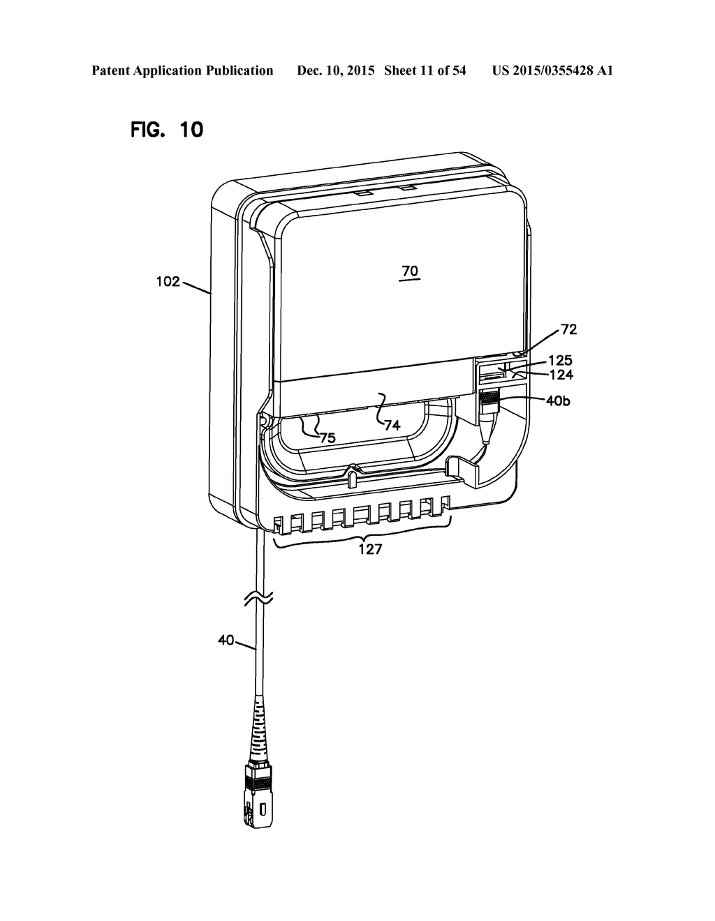 DISTRIBUTION DEVICE WITH INCREMENTALLY ADDED SPLITTERS - diagram, schematic, and image 12