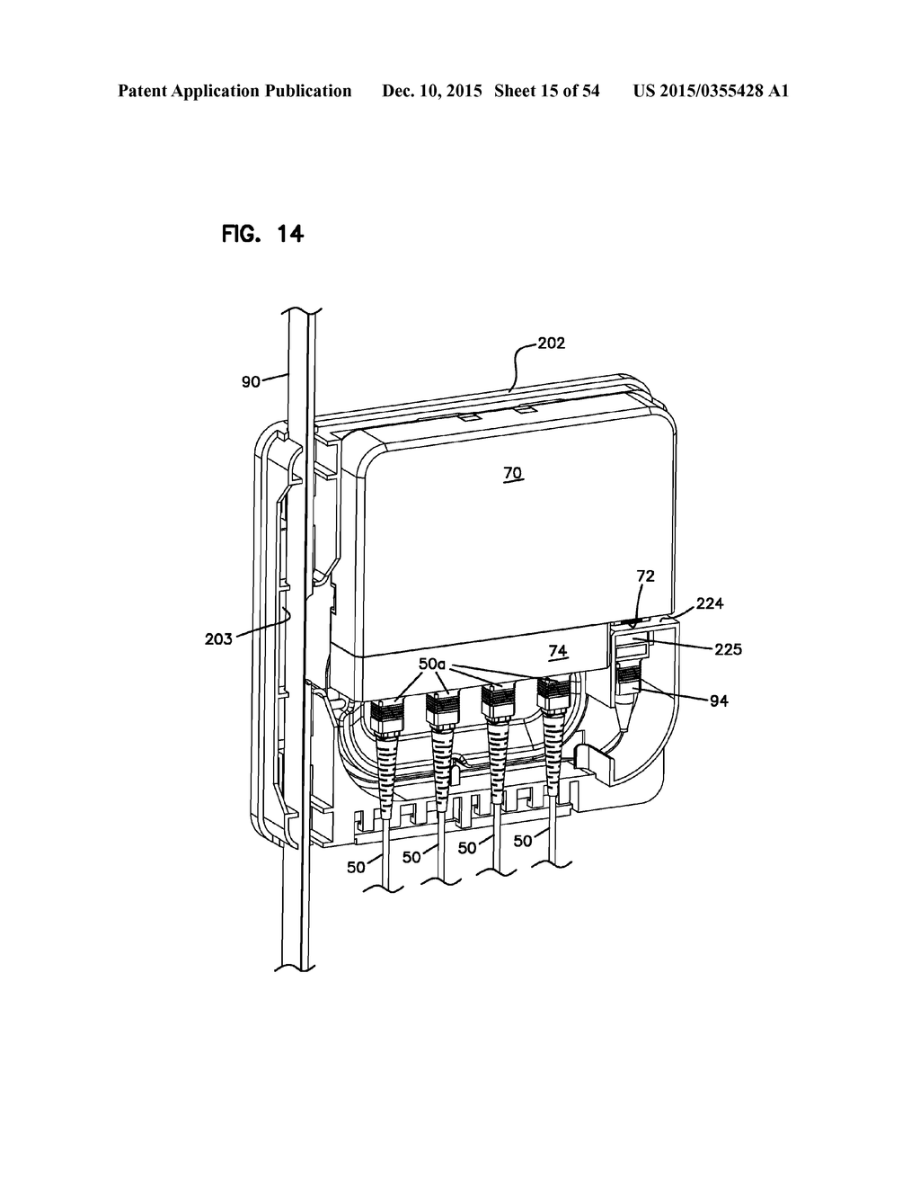 DISTRIBUTION DEVICE WITH INCREMENTALLY ADDED SPLITTERS - diagram, schematic, and image 16