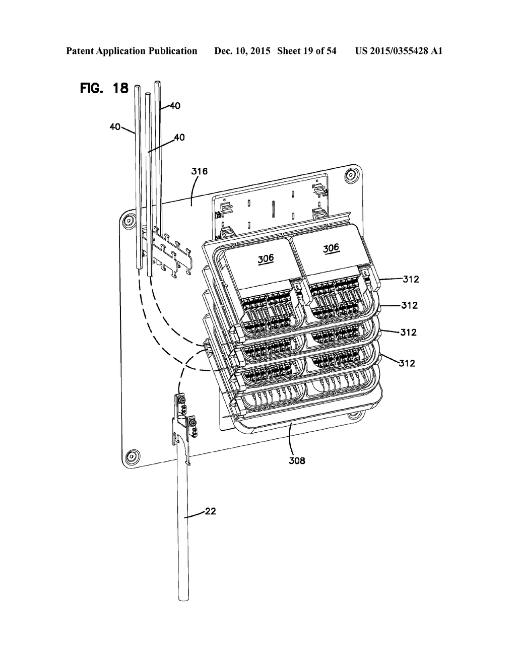 DISTRIBUTION DEVICE WITH INCREMENTALLY ADDED SPLITTERS - diagram, schematic, and image 20