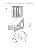 ROTATIONAL ALIGNMENT OF A CIRCULAR DISPLAY AND A CIRCULAR LENS diagram and image