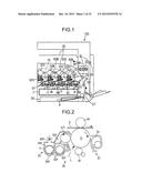 TONER CONTAINER AND IMAGE FORMING APPARATUS WITH A MECHANISM TO SECURE THE     TONER CONTAINER diagram and image