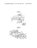 TONER CONTAINER AND IMAGE FORMING APPARATUS WITH A MECHANISM TO SECURE THE     TONER CONTAINER diagram and image