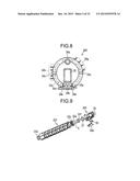 TONER CONTAINER AND IMAGE FORMING APPARATUS WITH A MECHANISM TO SECURE THE     TONER CONTAINER diagram and image