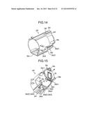 TONER CONTAINER AND IMAGE FORMING APPARATUS WITH A MECHANISM TO SECURE THE     TONER CONTAINER diagram and image