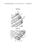 TONER CONTAINER AND IMAGE FORMING APPARATUS WITH A MECHANISM TO SECURE THE     TONER CONTAINER diagram and image