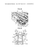 TONER CONTAINER AND IMAGE FORMING APPARATUS WITH A MECHANISM TO SECURE THE     TONER CONTAINER diagram and image