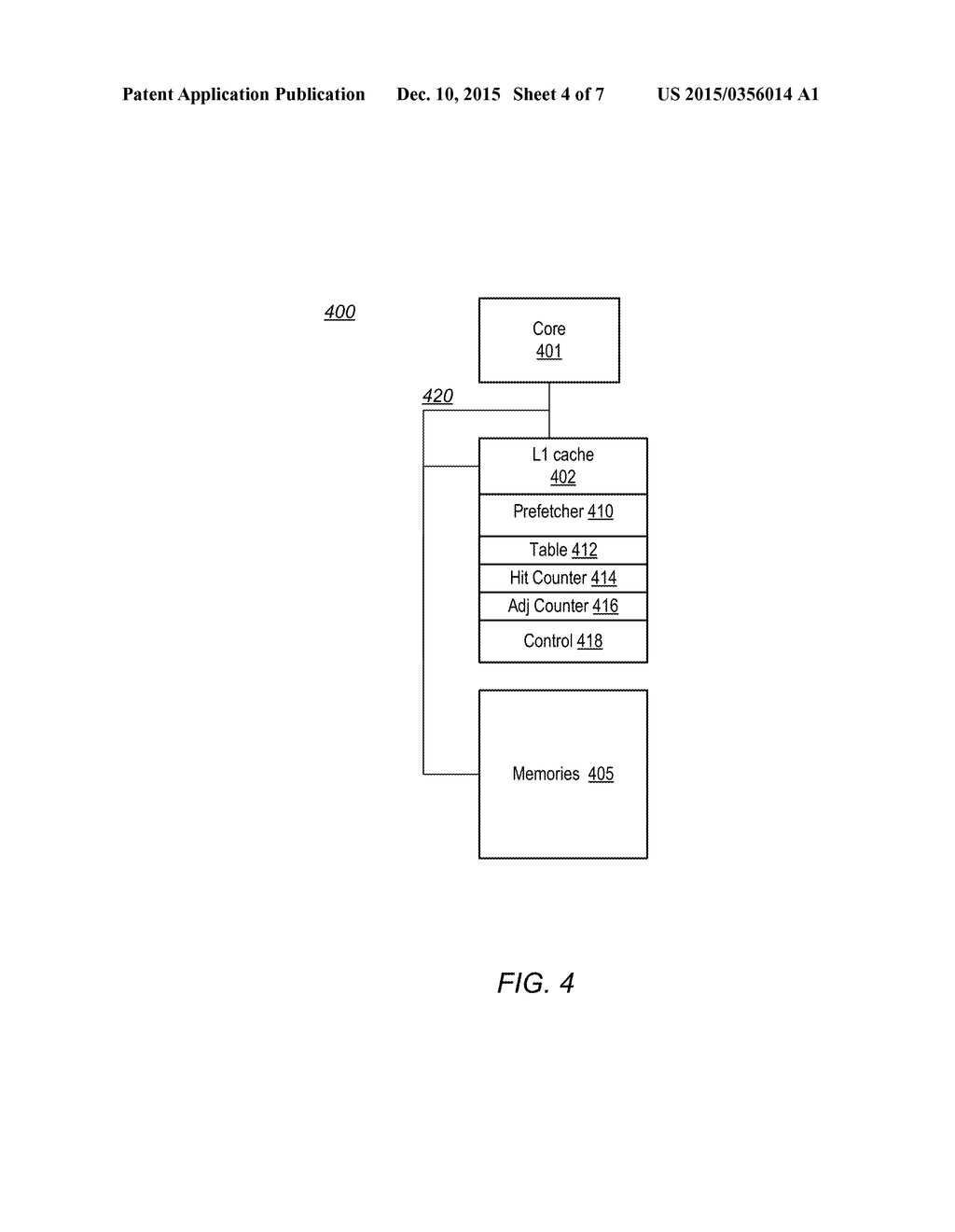 DYNAMICALLY ADJUSTING THE HARDWARE STREAM PREFETCHER PREFETCH AHEAD     DISTANCE - diagram, schematic, and image 05