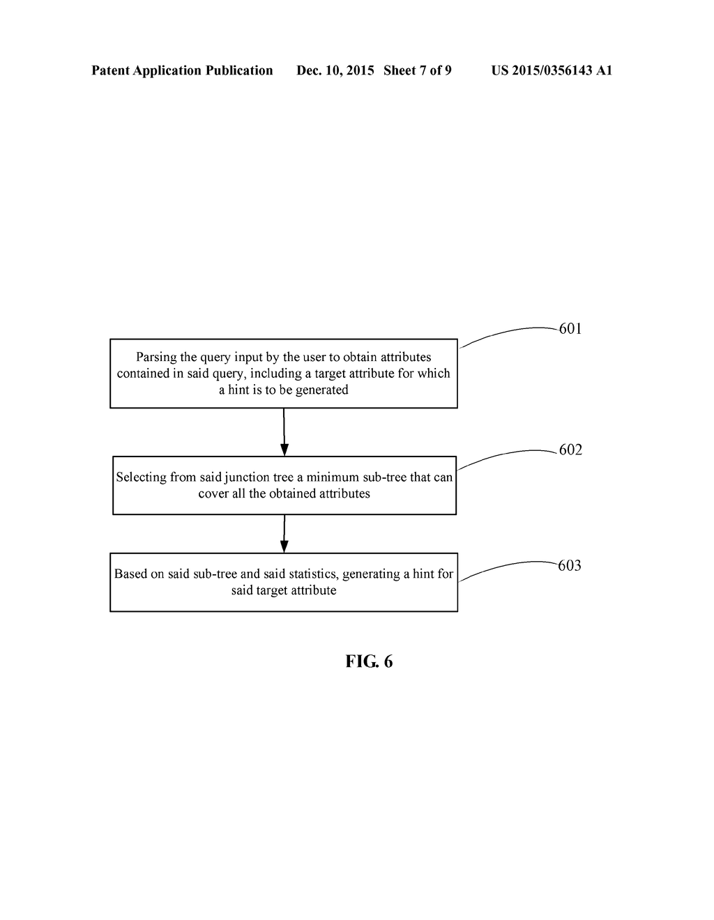 GENERATING A HINT FOR A QUERY - diagram, schematic, and image 08