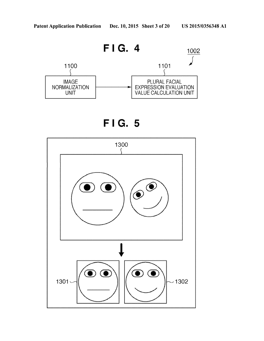 FACIAL EXPRESSION RECOGNITION APPARATUS, IMAGE SENSING APPARATUS, FACIAL     EXPRESSION RECOGNITION METHOD, AND COMPUTER-READABLE STORAGE MEDIUM - diagram, schematic, and image 04