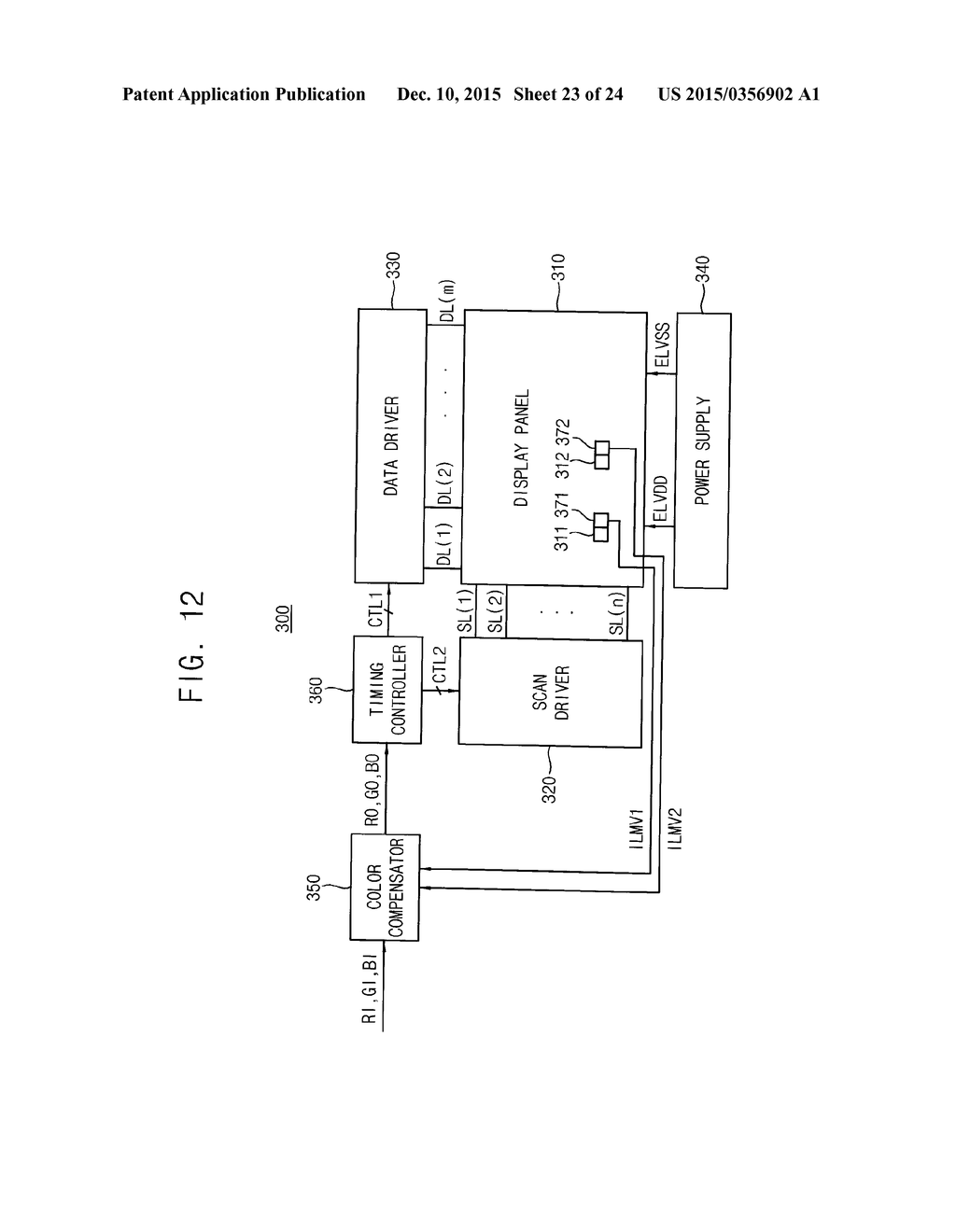 METHOD OF COMPENSATING COLOR OF TRANSPARENT DISPLAY DEVICE - diagram, schematic, and image 24