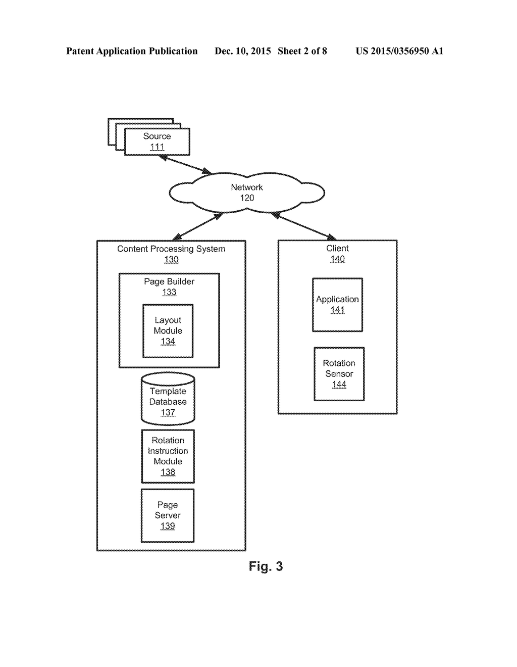 Adjusting Orientation of Content Regions in a Page Layout - diagram, schematic, and image 03