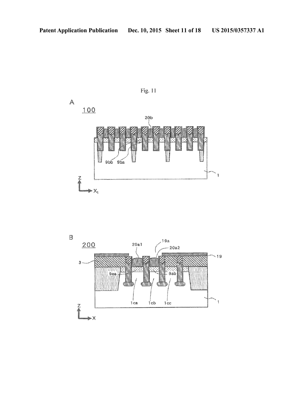 SEMICONDUCTOR DEVICE AND PRODUCTION METHOD THEREFOR - diagram, schematic, and image 12