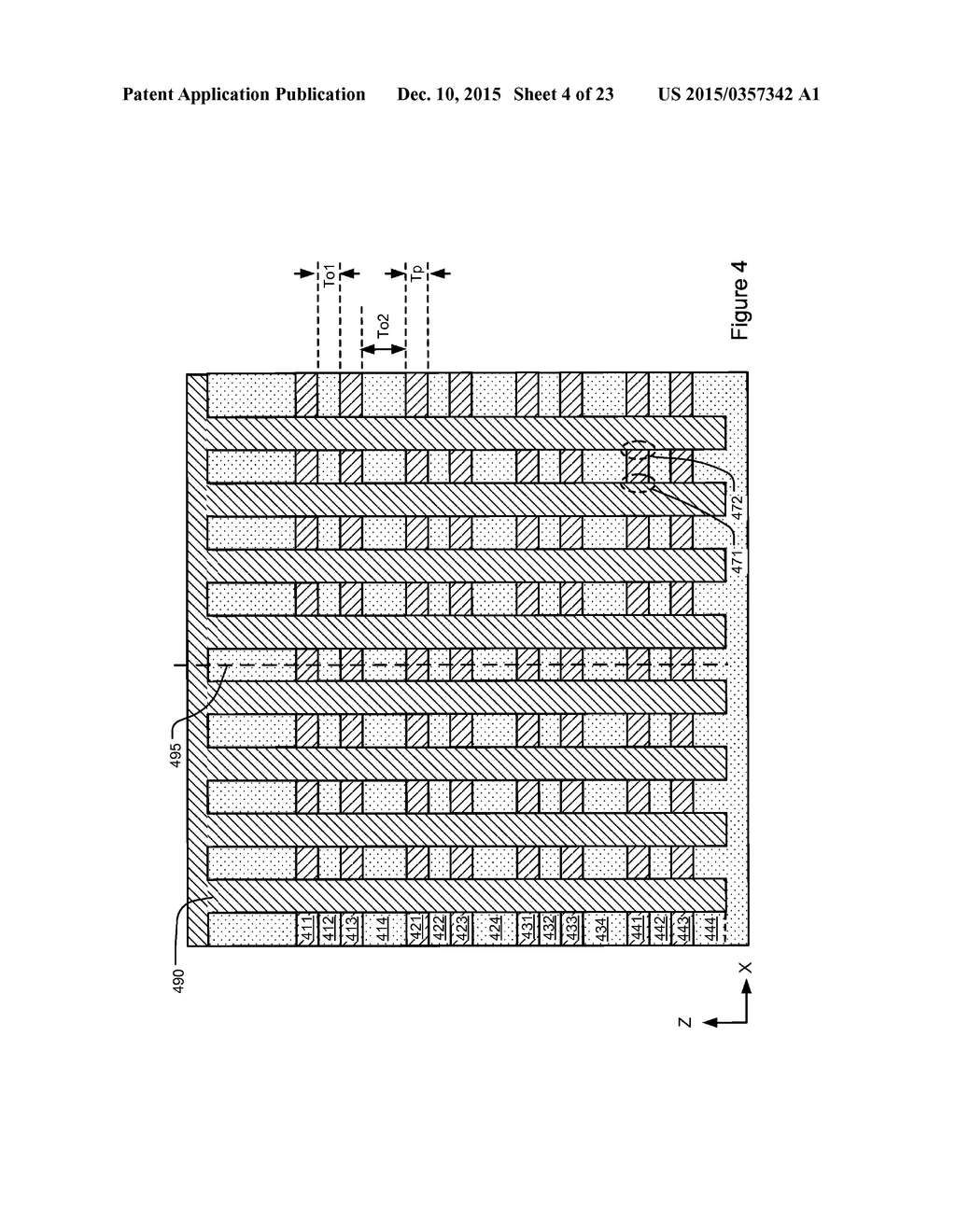 LOW DIELECTRIC CONSTANT INSULATING MATERIAL IN 3D MEMORY - diagram, schematic, and image 05