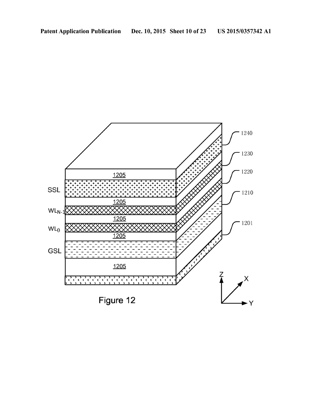 LOW DIELECTRIC CONSTANT INSULATING MATERIAL IN 3D MEMORY - diagram, schematic, and image 11