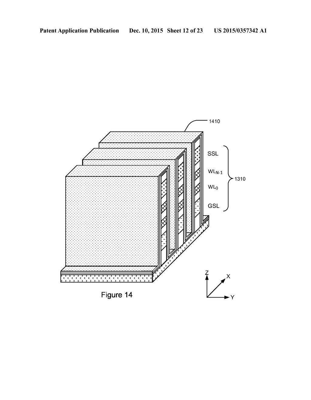 LOW DIELECTRIC CONSTANT INSULATING MATERIAL IN 3D MEMORY - diagram, schematic, and image 13