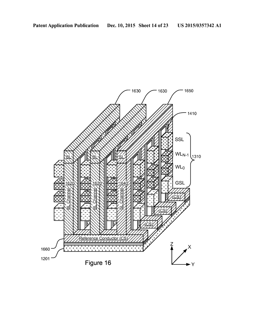 LOW DIELECTRIC CONSTANT INSULATING MATERIAL IN 3D MEMORY - diagram, schematic, and image 15