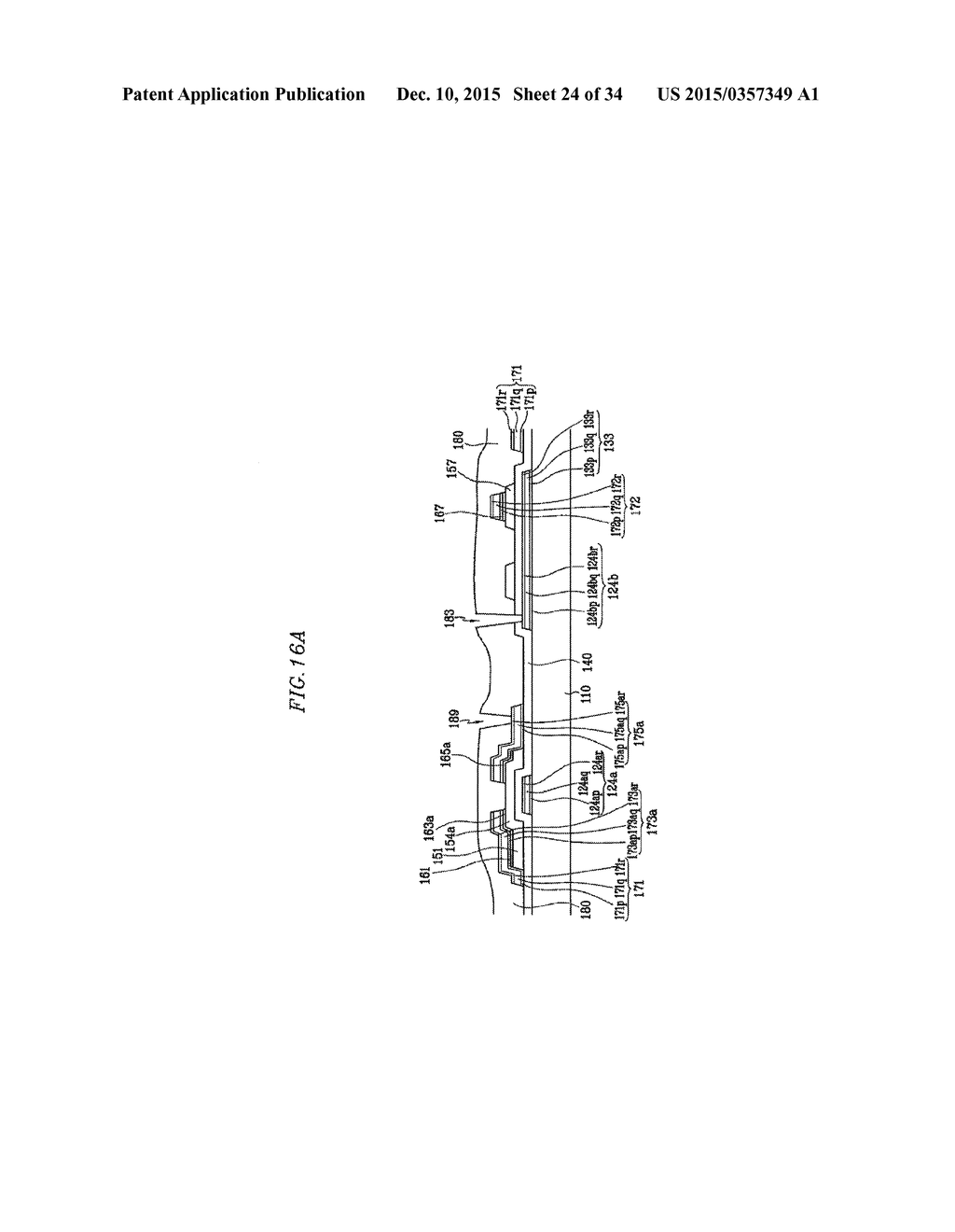 THIN FILM TRANSISTOR ARRAY PANEL INCLUDING LAYERED LINE STRUCTURE AND     METHOD FOR MANUFACTURING THE SAME - diagram, schematic, and image 25