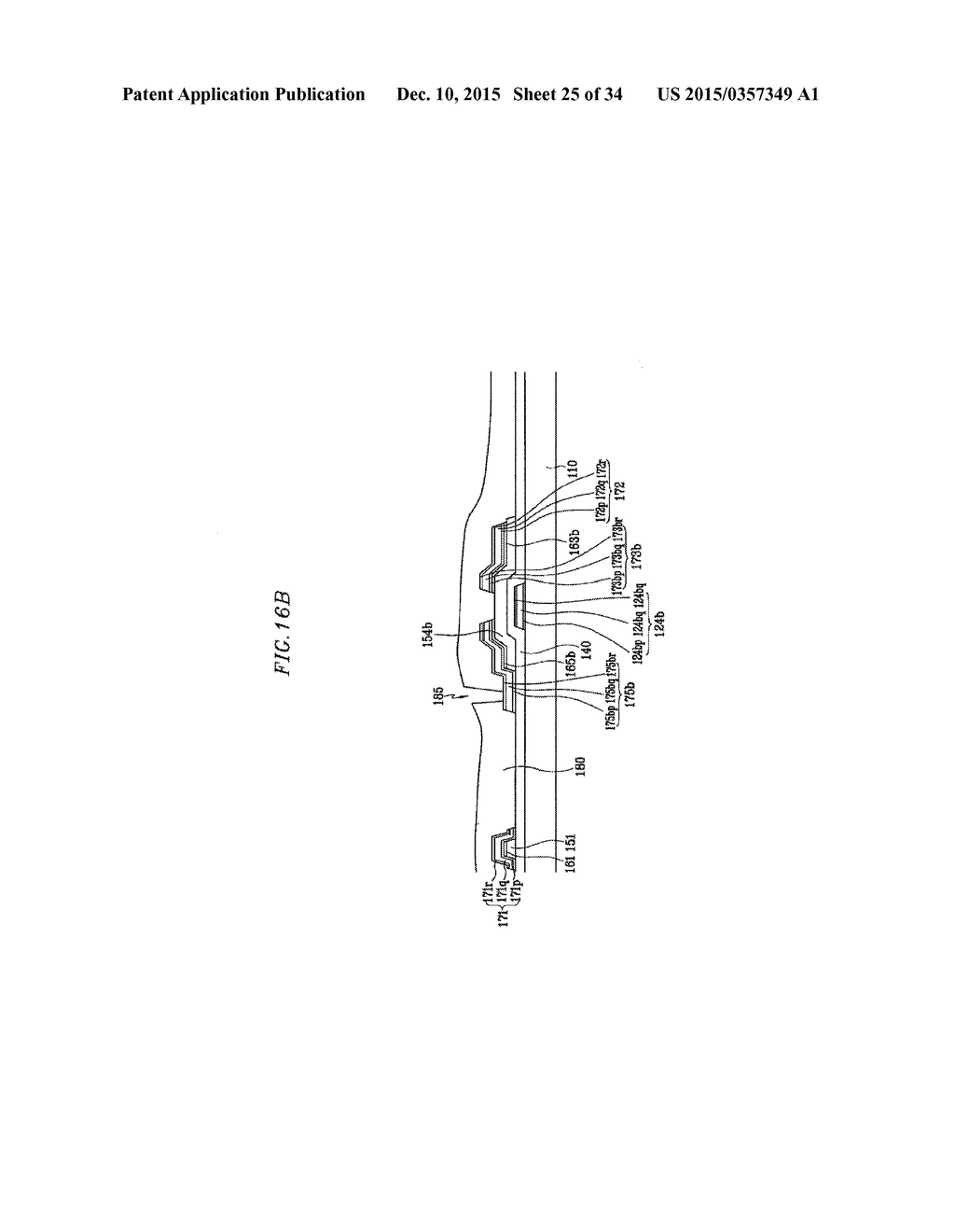 THIN FILM TRANSISTOR ARRAY PANEL INCLUDING LAYERED LINE STRUCTURE AND     METHOD FOR MANUFACTURING THE SAME - diagram, schematic, and image 26