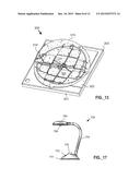 SOLID STATE LIGHTING DEVICE INCLUDING NARROW SPECTRUM EMITTER diagram and image