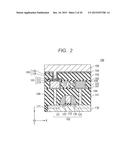 RESISTANCE CHANGE NONVOLATILE MEMORY DEVICE, SEMICONDUCTOR DEVICE, AND     METHOD OF MANUFACTURING RESISTANCE CHANGE NONVOLATILE MEMORY DEVICE diagram and image