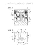 RESISTANCE CHANGE NONVOLATILE MEMORY DEVICE, SEMICONDUCTOR DEVICE, AND     METHOD OF MANUFACTURING RESISTANCE CHANGE NONVOLATILE MEMORY DEVICE diagram and image