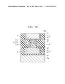 RESISTANCE CHANGE NONVOLATILE MEMORY DEVICE, SEMICONDUCTOR DEVICE, AND     METHOD OF MANUFACTURING RESISTANCE CHANGE NONVOLATILE MEMORY DEVICE diagram and image