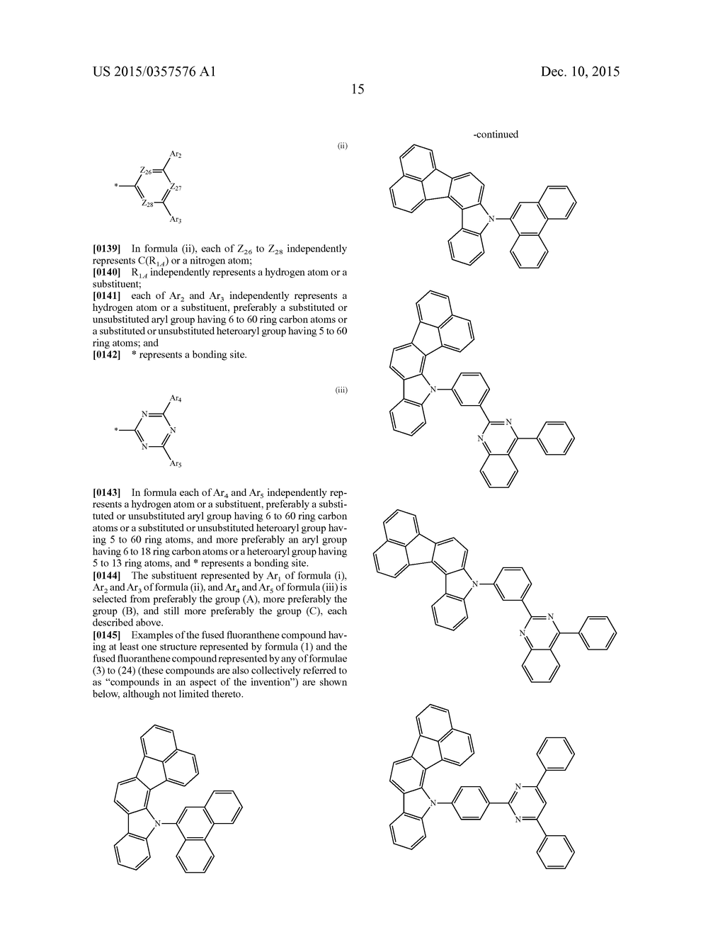 CONDENSED FLUORANTHENE COMPOUND, ORGANIC ELECTROLUMINESCENCE ELEMENT     MATERIAL INCLUDING SAME, ORGANIC ELECTROLUMINESCENCE ELEMENT USING SAME,     AND ELECTRONIC DEVICE - diagram, schematic, and image 17
