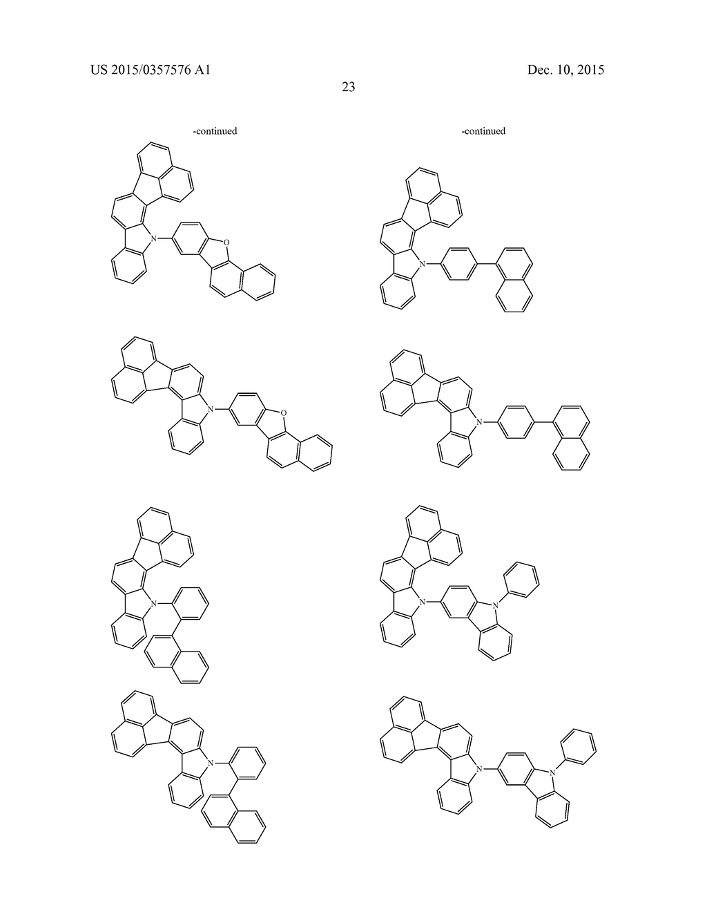 CONDENSED FLUORANTHENE COMPOUND, ORGANIC ELECTROLUMINESCENCE ELEMENT     MATERIAL INCLUDING SAME, ORGANIC ELECTROLUMINESCENCE ELEMENT USING SAME,     AND ELECTRONIC DEVICE - diagram, schematic, and image 25