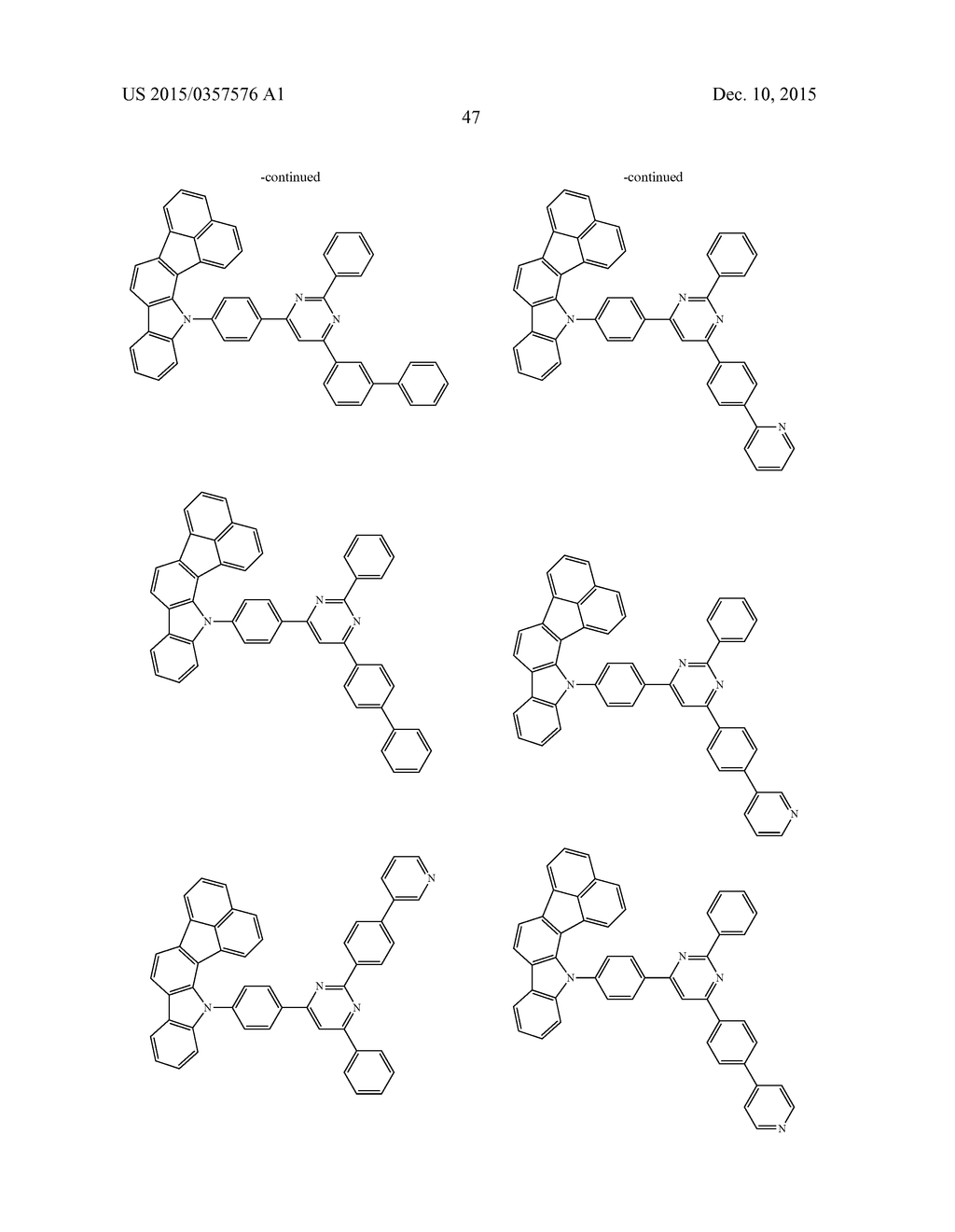 CONDENSED FLUORANTHENE COMPOUND, ORGANIC ELECTROLUMINESCENCE ELEMENT     MATERIAL INCLUDING SAME, ORGANIC ELECTROLUMINESCENCE ELEMENT USING SAME,     AND ELECTRONIC DEVICE - diagram, schematic, and image 49