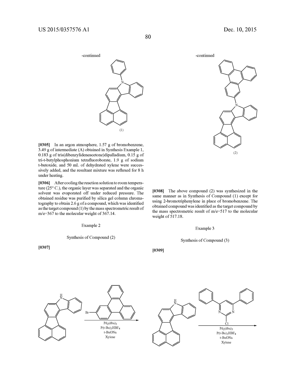 CONDENSED FLUORANTHENE COMPOUND, ORGANIC ELECTROLUMINESCENCE ELEMENT     MATERIAL INCLUDING SAME, ORGANIC ELECTROLUMINESCENCE ELEMENT USING SAME,     AND ELECTRONIC DEVICE - diagram, schematic, and image 82