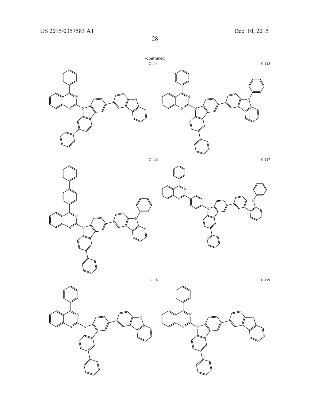 Novel Organic Electroluminescent Compounds, Layers and Organic     Electroluminescent Device Using The Same - diagram, schematic, and image 29