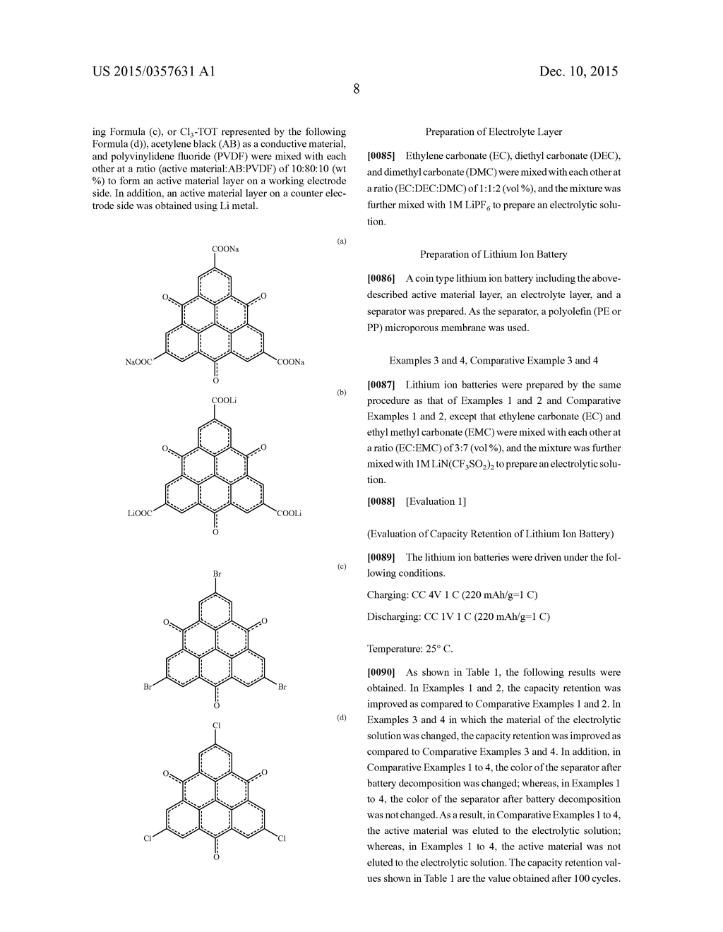 ACTIVE MATERIAL, AND SODIUM ION BATTERY AND LITHIUM ION BATTERY USING THE     SAME - diagram, schematic, and image 10